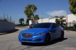 Jaguar XJ in Avery Diamond Blue by Impressive Wrap 2016 года